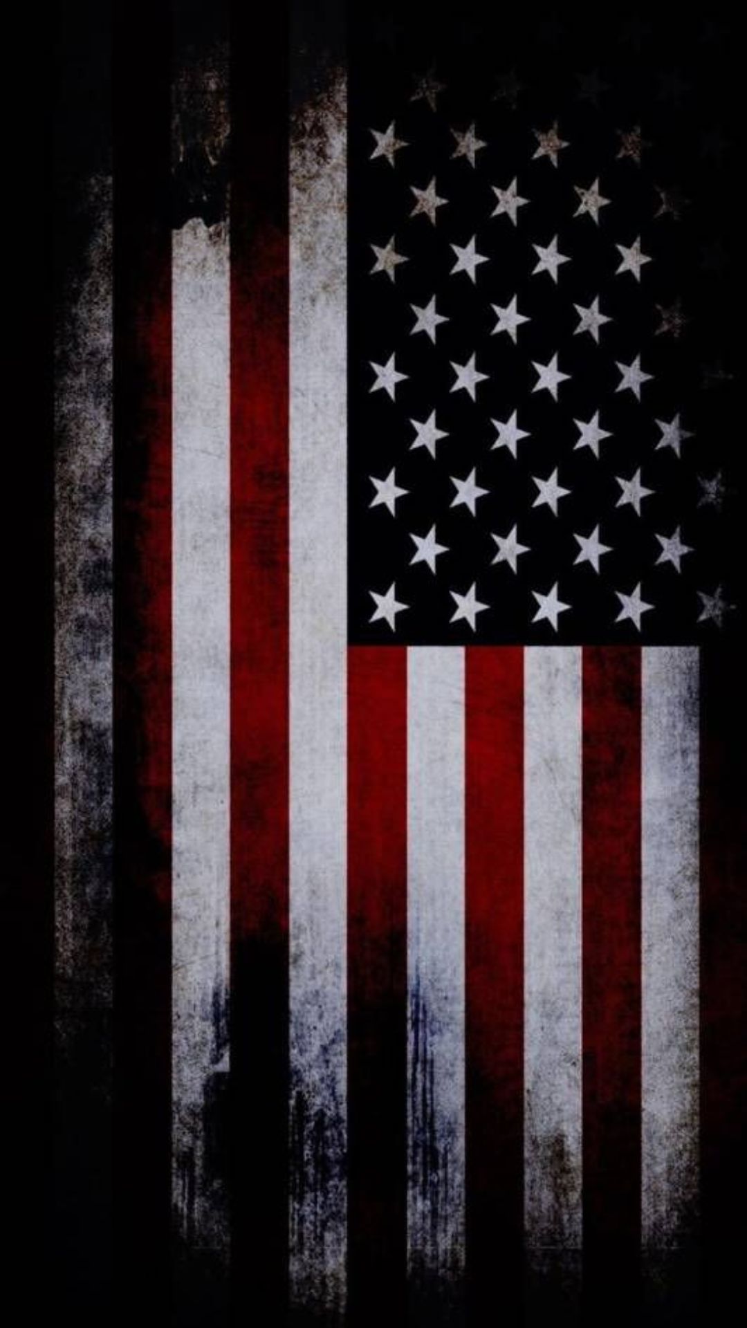 Blacked Out American Flag Wallpapers