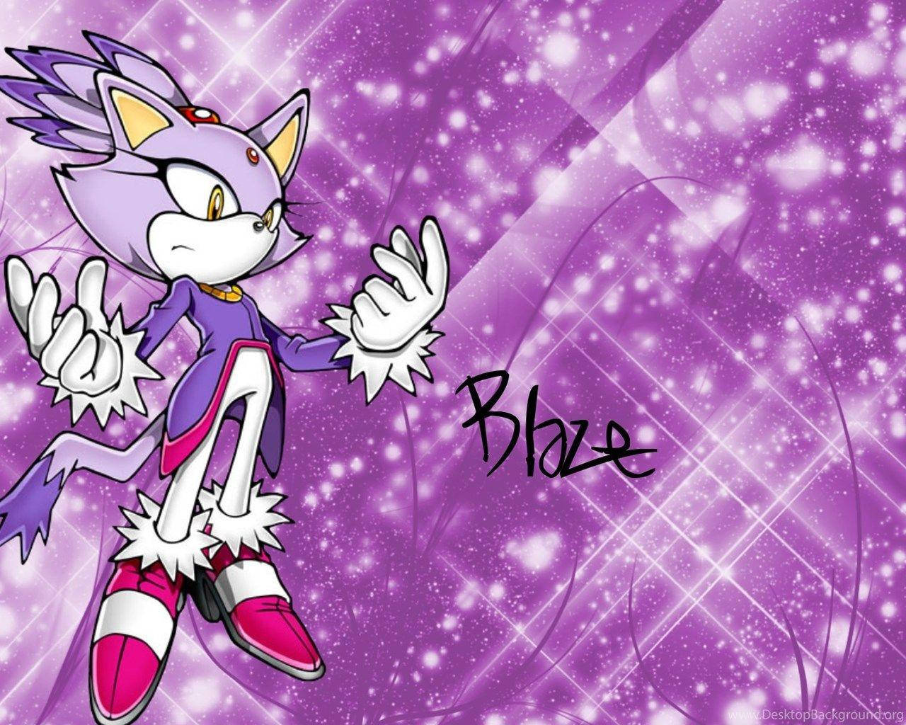 Blaze The Cat Wallpapers