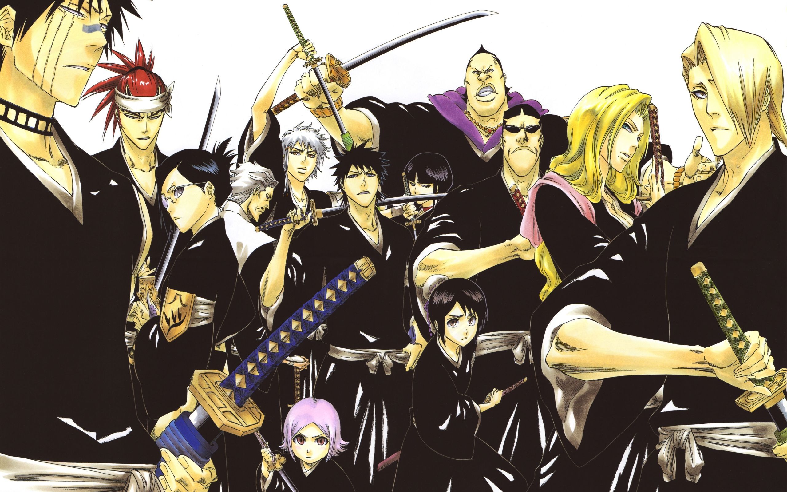 Bleach Captains Wallpapers