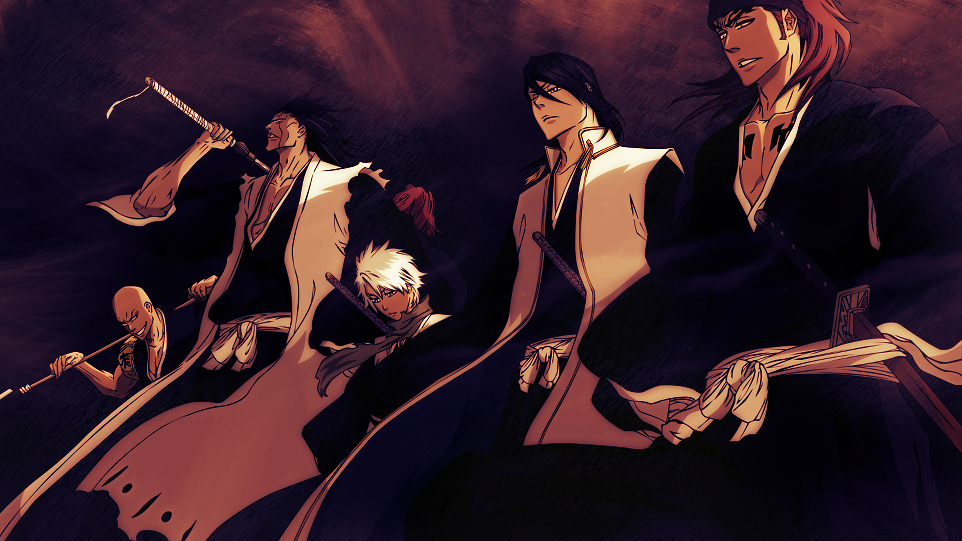 Bleach Captains Wallpapers