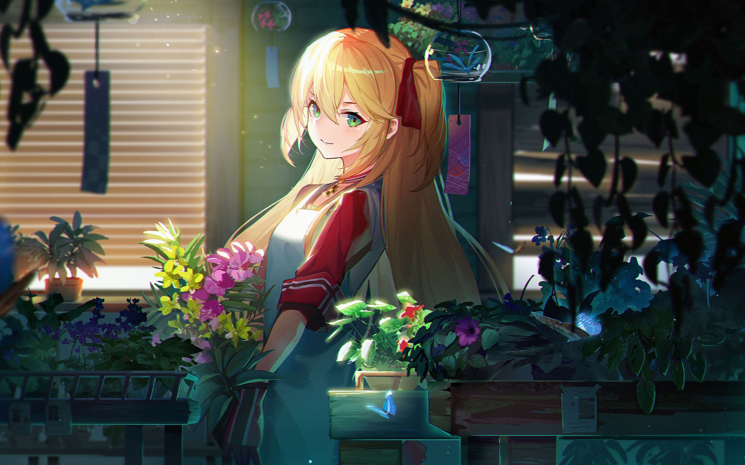 Blond Anime Girl Wallpapers