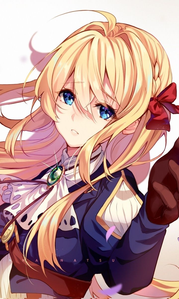 Blond Anime Girl Wallpapers