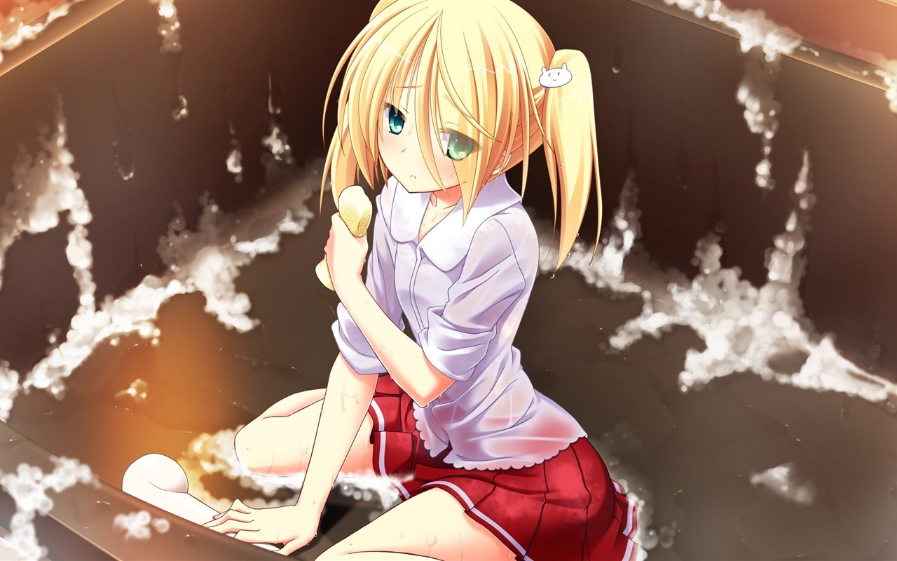 Blond Anime Girl Wallpapers