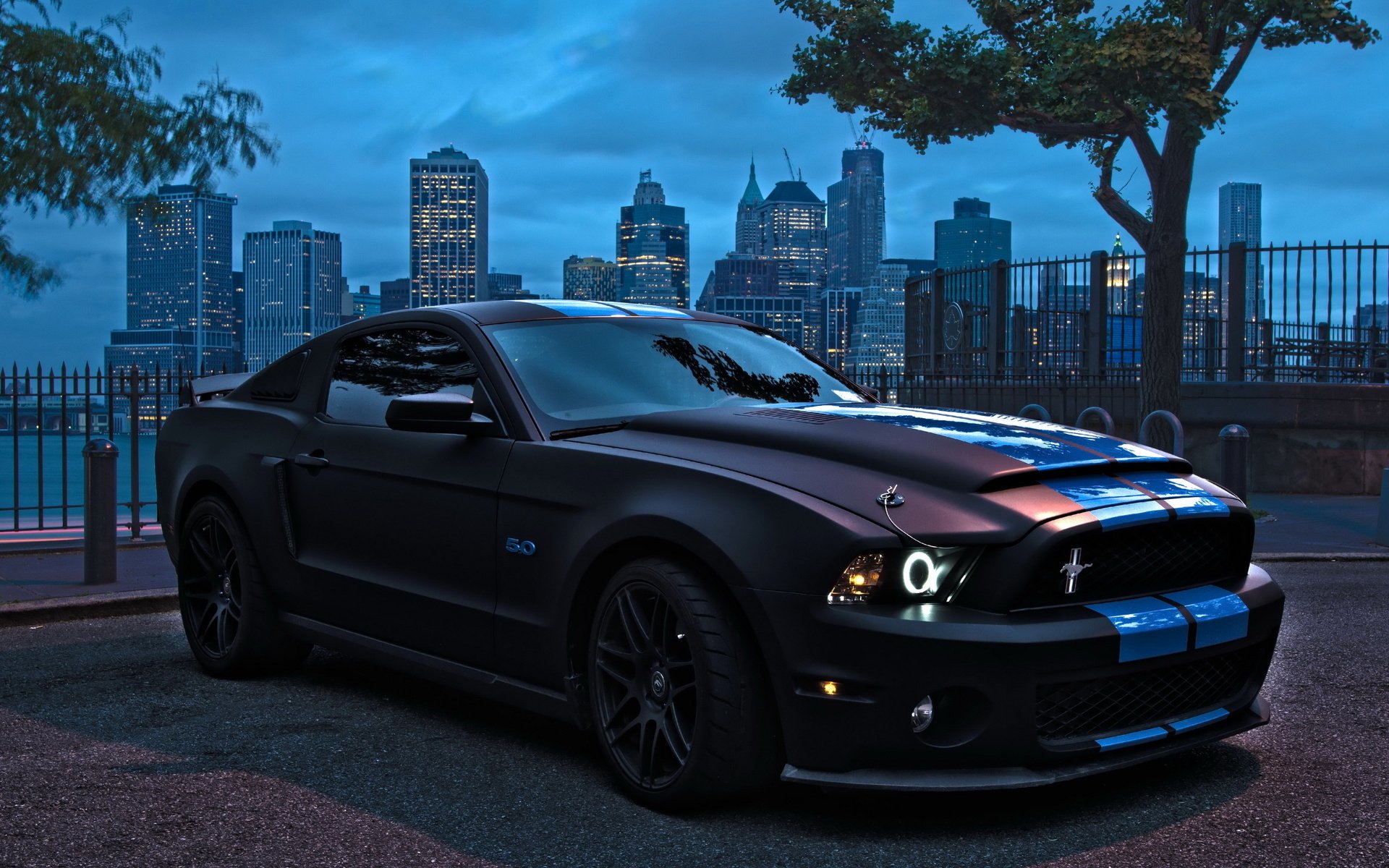 Blue And Black Car Wallpapers