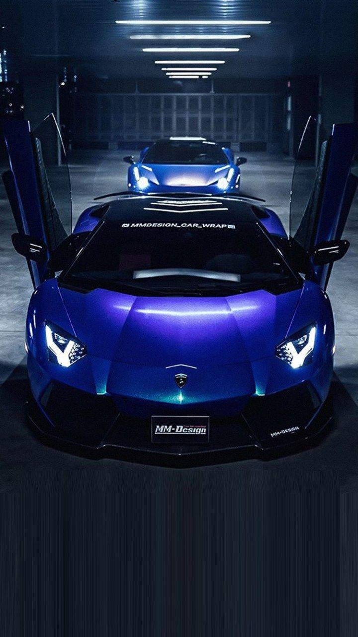 Blue And Black Lambo Wallpapers