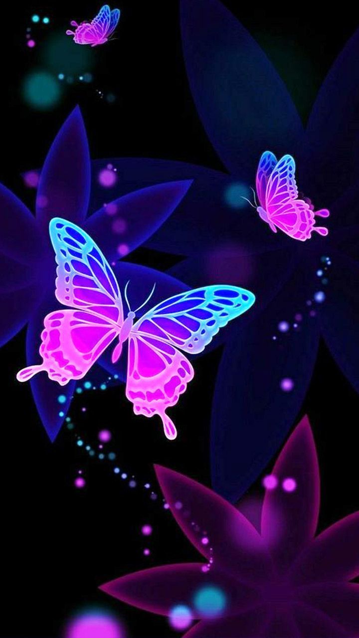 Blue And Pink Butterfly Wallpapers