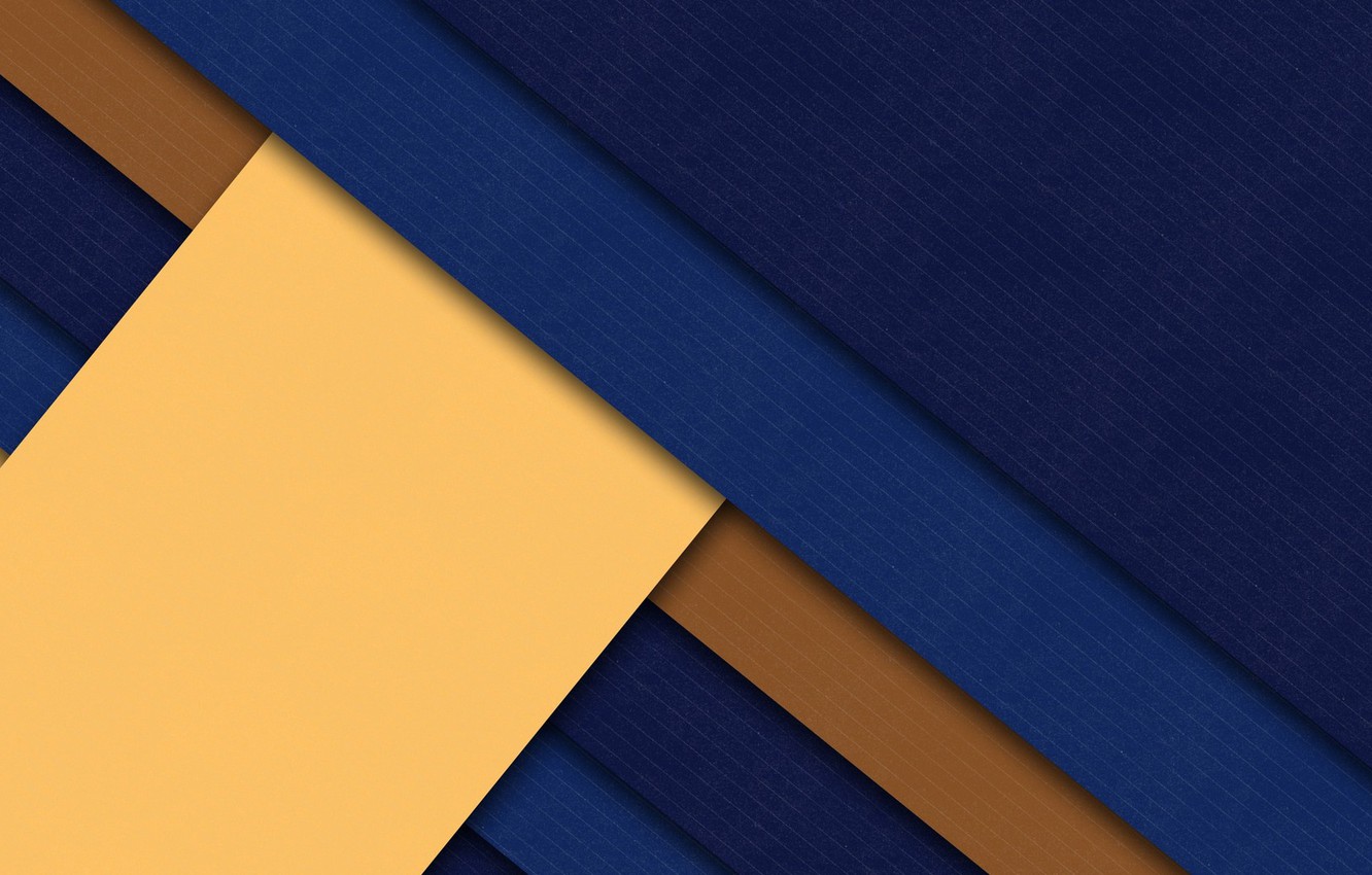 Blue And Yellow Material Wallpapers