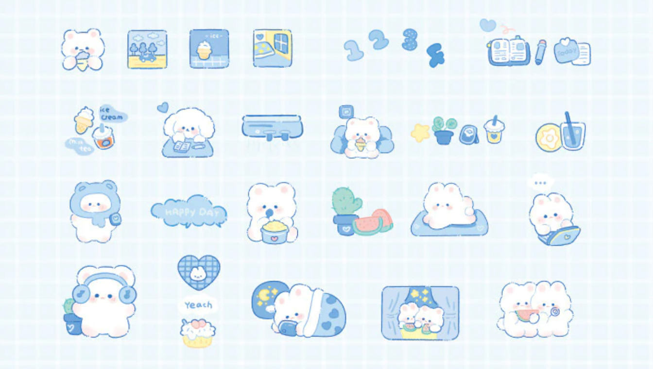 Blue Bear Wallpapers