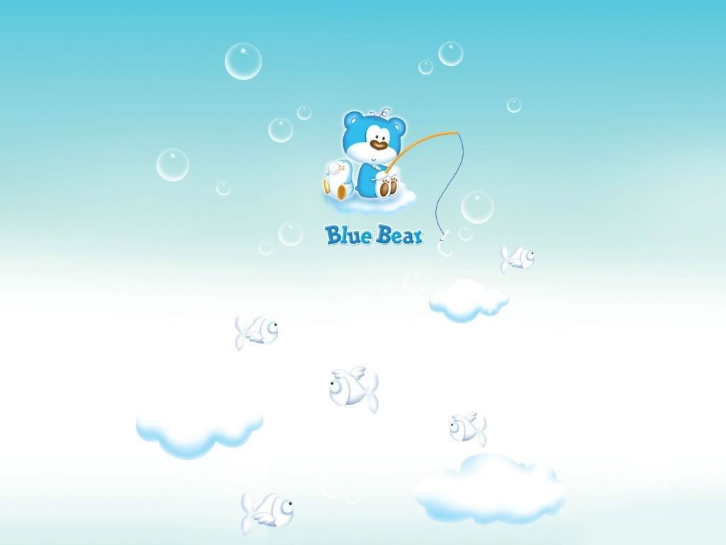 Blue Bear Wallpapers