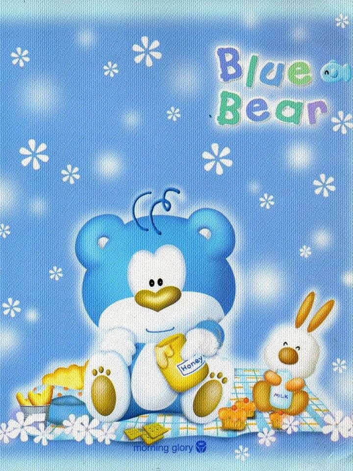 Blue Bear Wallpapers