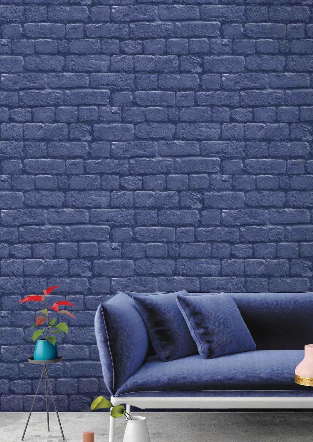 Blue Brick Wallpapers