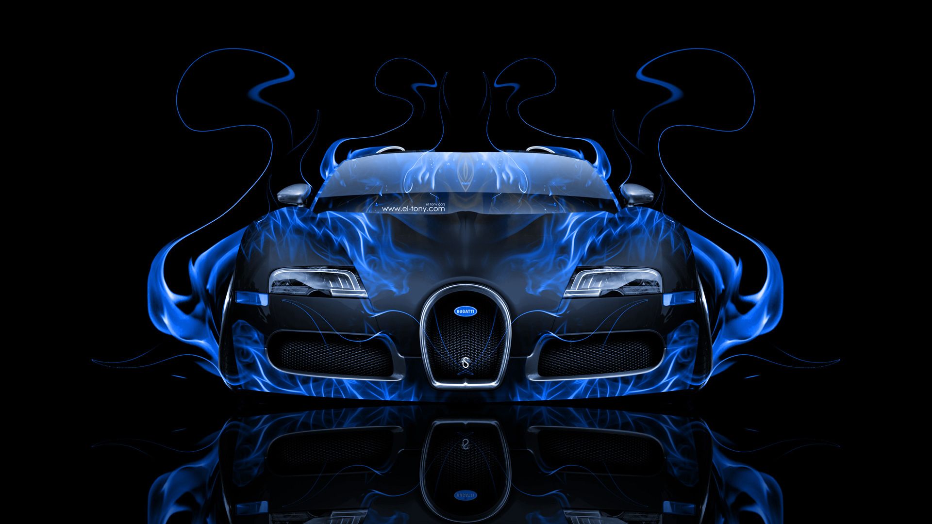 Blue Bugatti Wallpapers