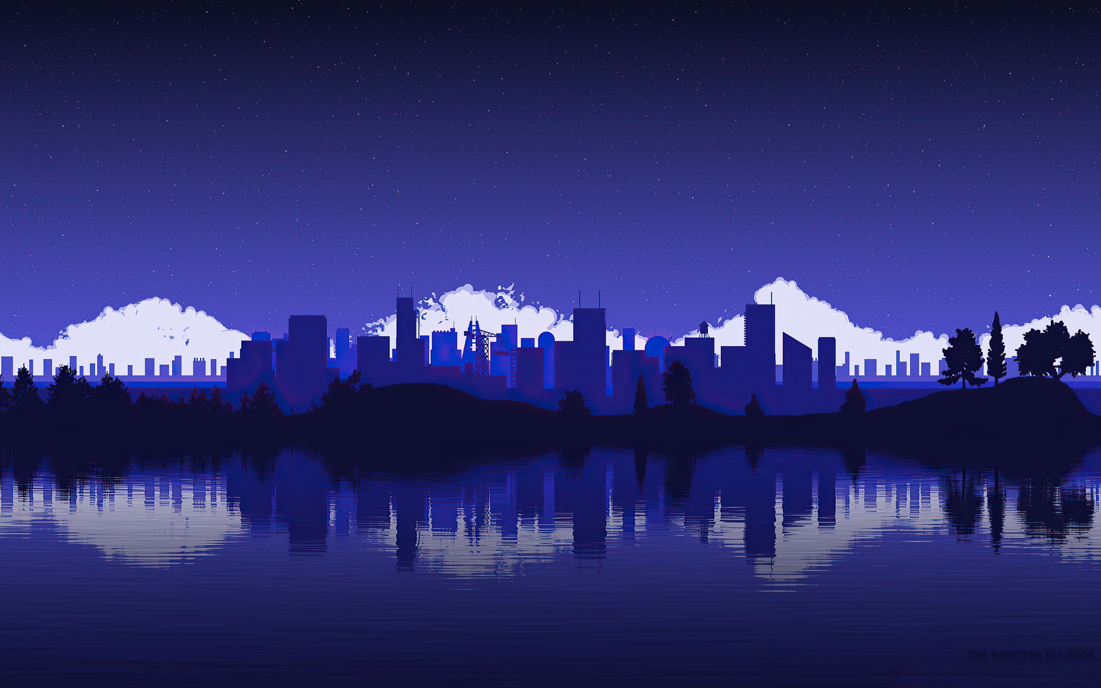 Blue City Wallpapers