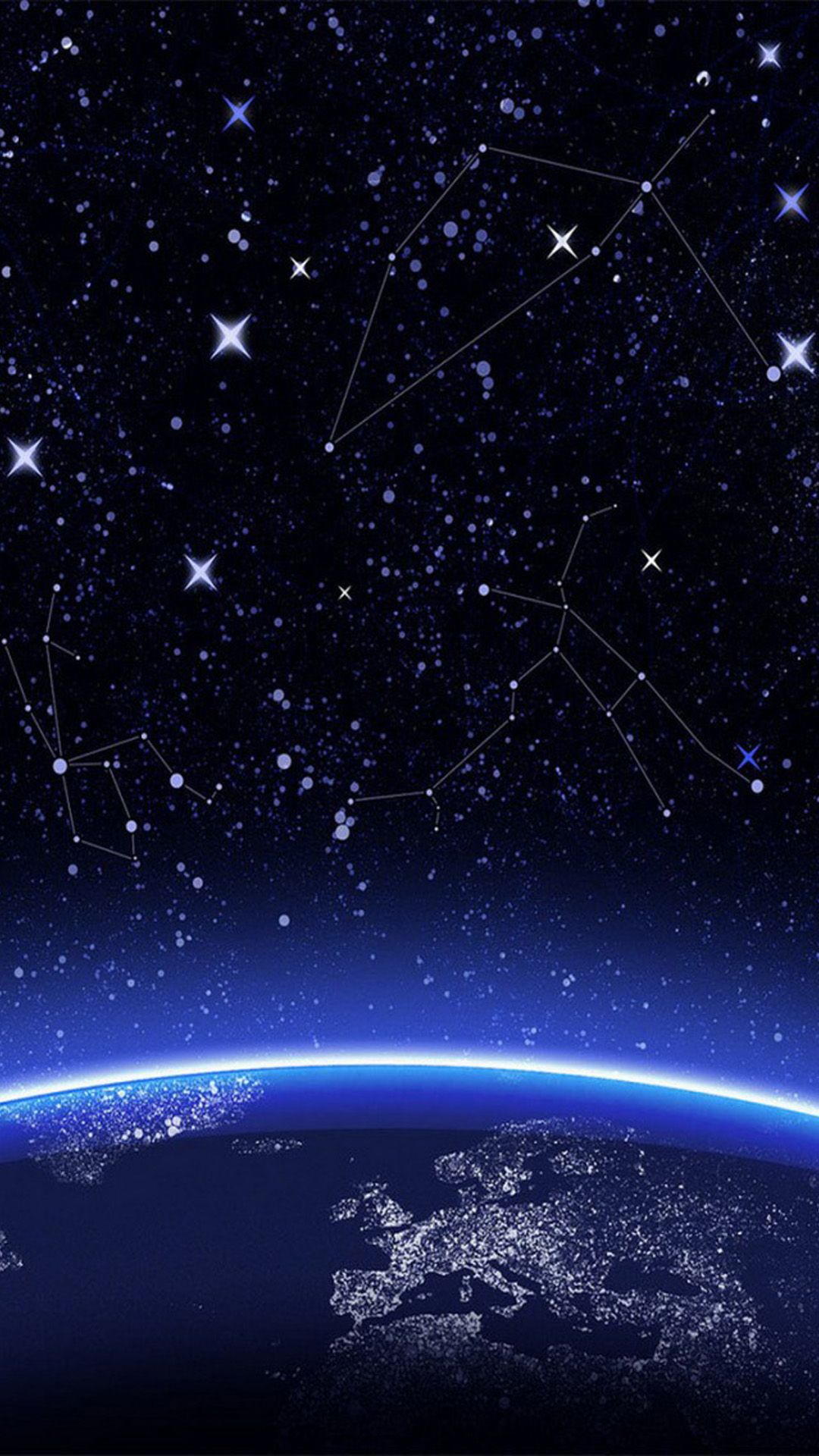 Blue Constellation Wallpapers