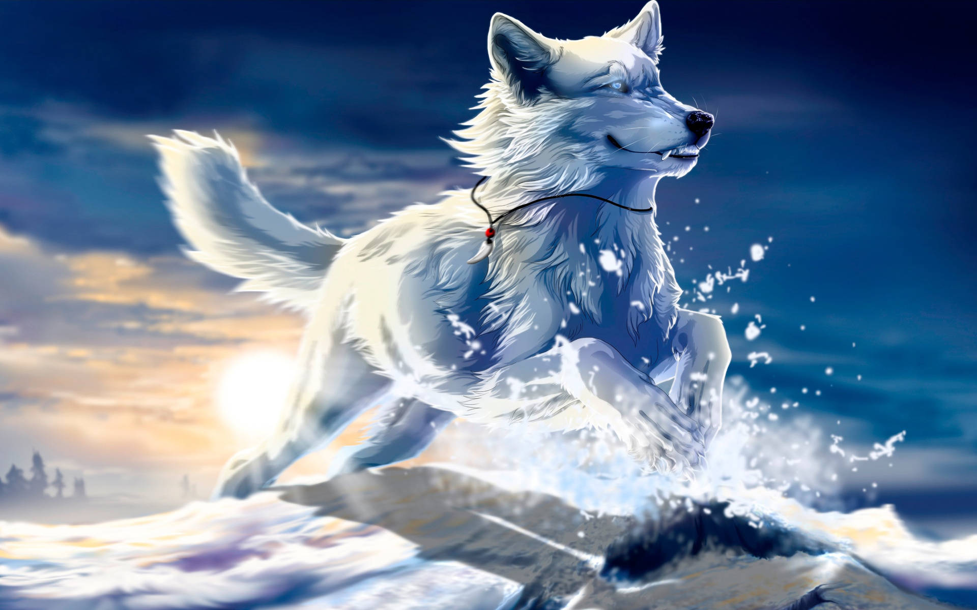 Blue Dog Wallpapers