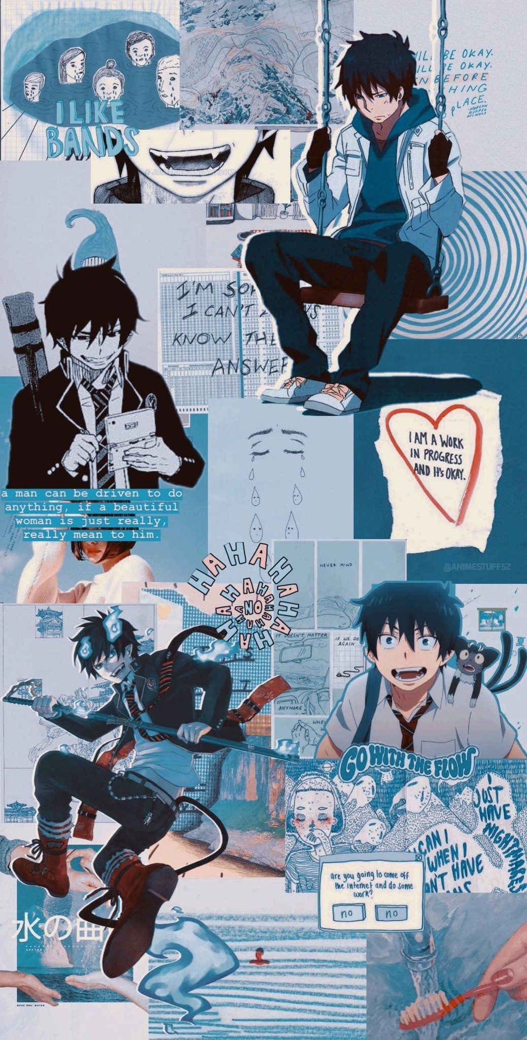 Blue Exorcist Iphone Wallpapers