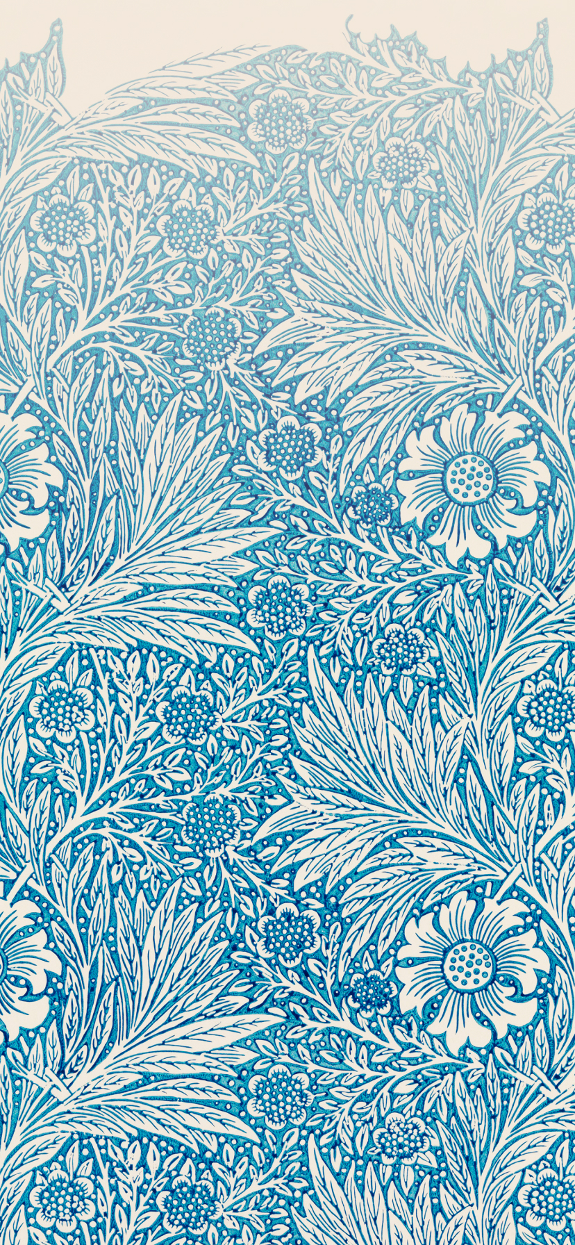 Blue Floral Wallpapers