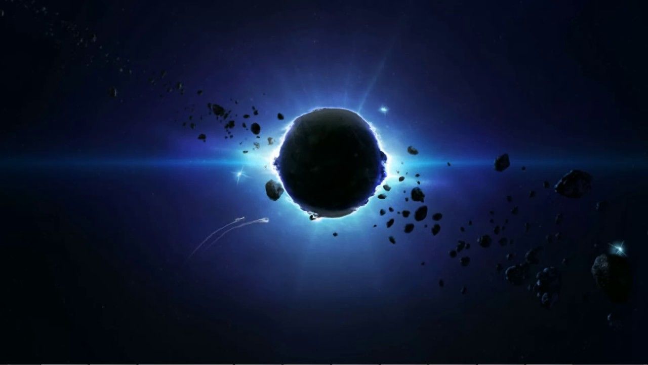 Blue Hole In Space Wallpapers