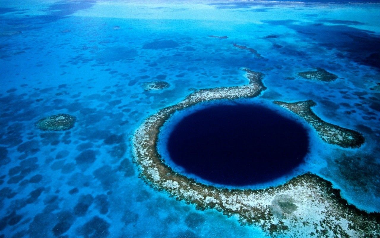 Blue Hole In Space Wallpapers