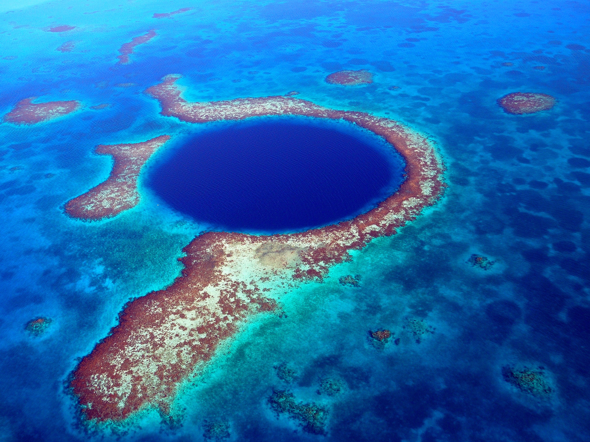 Blue Hole In Space Wallpapers