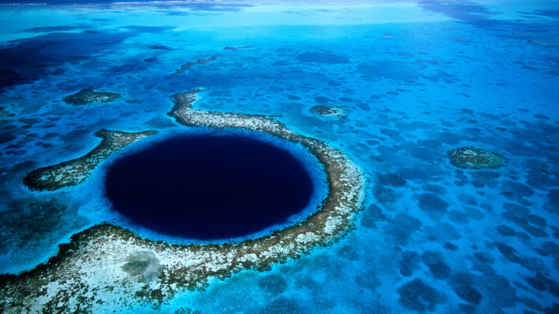 Blue Hole In Space Wallpapers