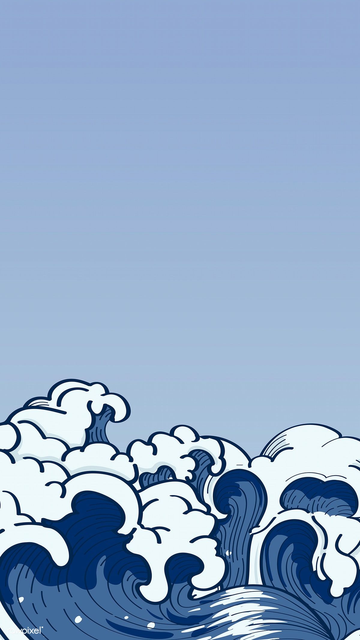 Blue Japanese Wallpapers