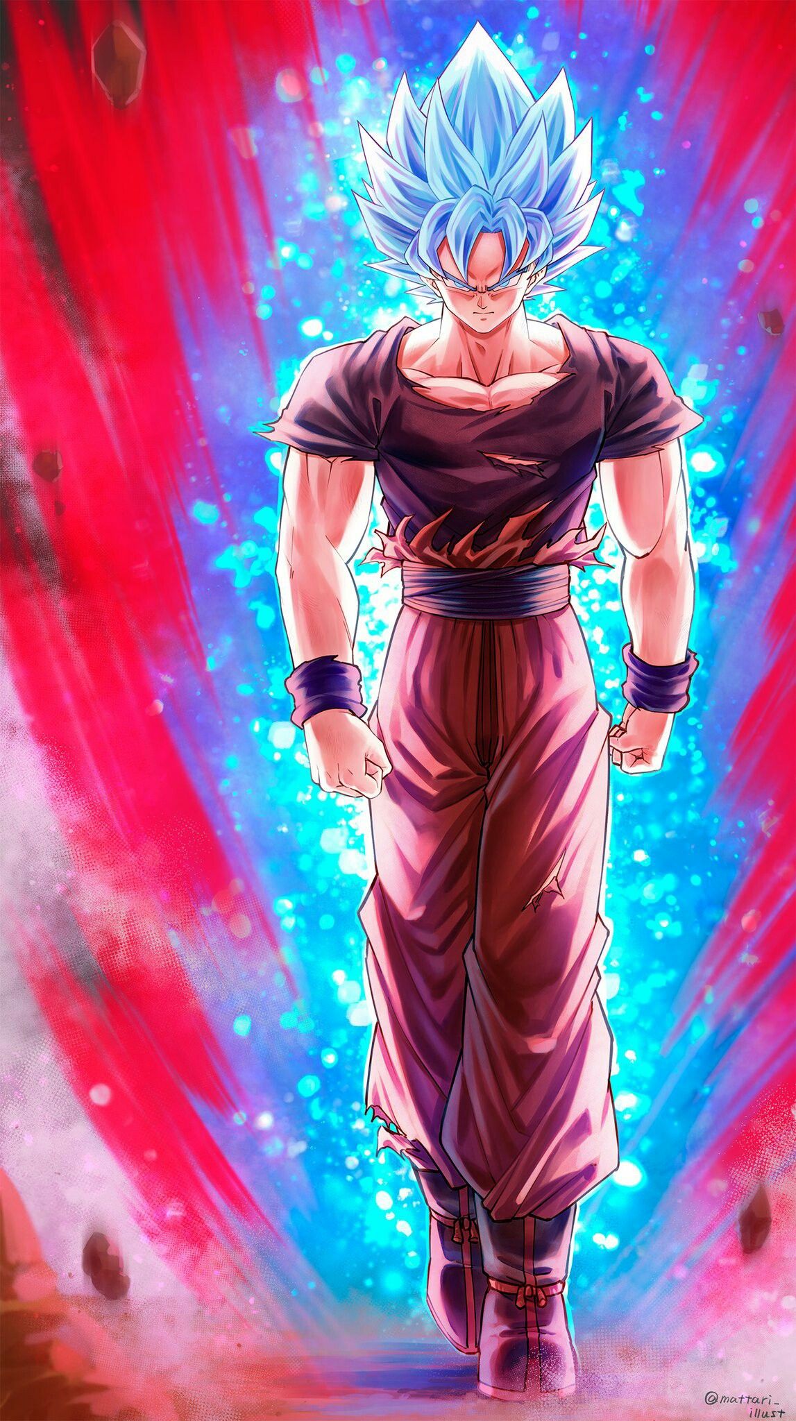 Blue Kaioken Goku Wallpapers