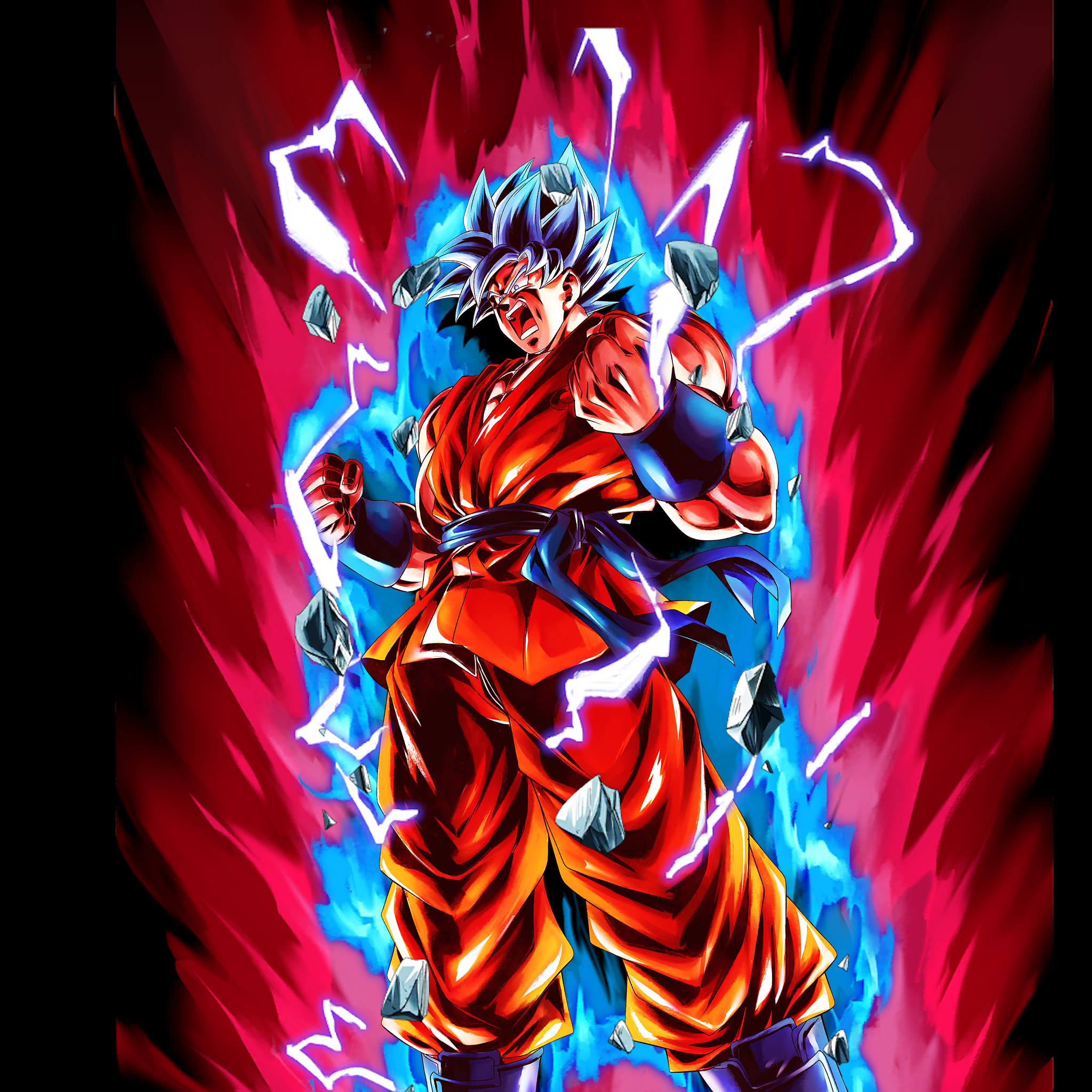 Blue Kaioken Goku Wallpapers