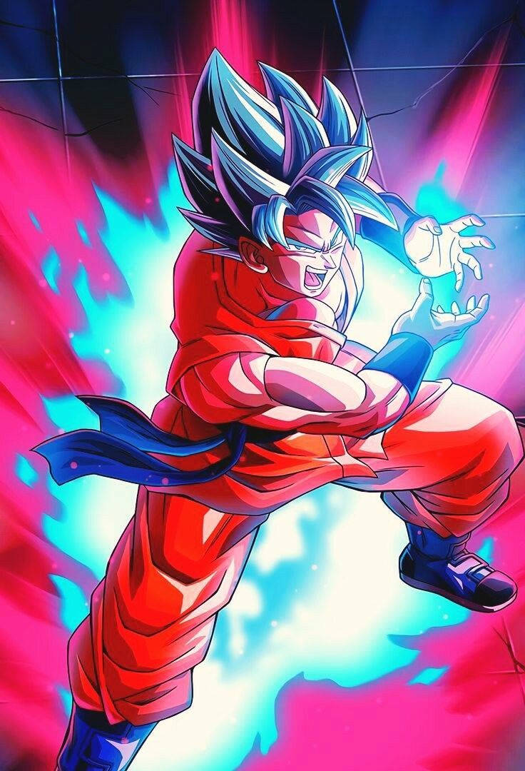 Blue Kaioken Goku Wallpapers