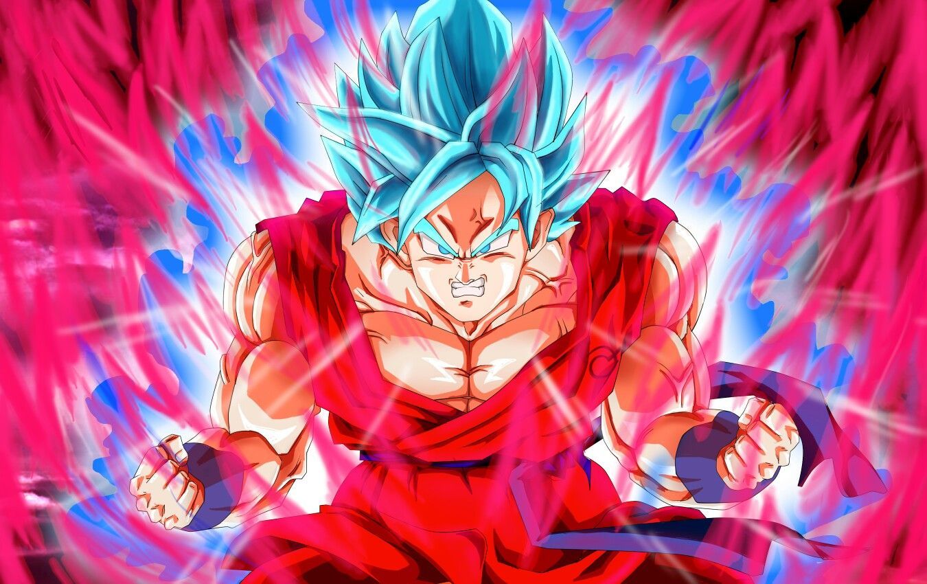 Blue Kaioken Goku Wallpapers