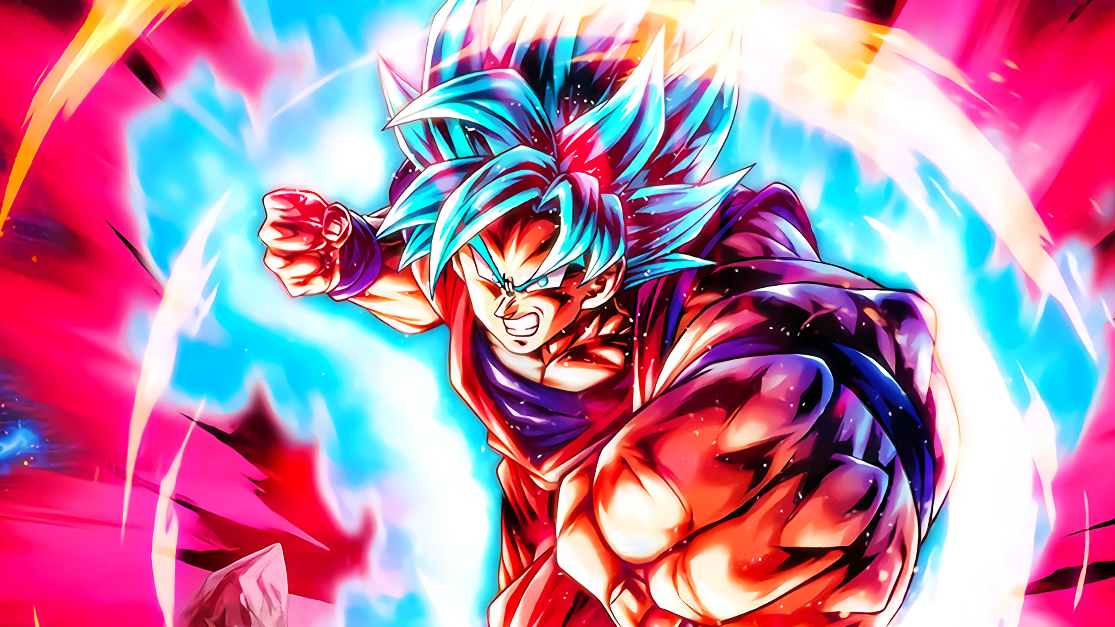 Blue Kaioken Goku Wallpapers