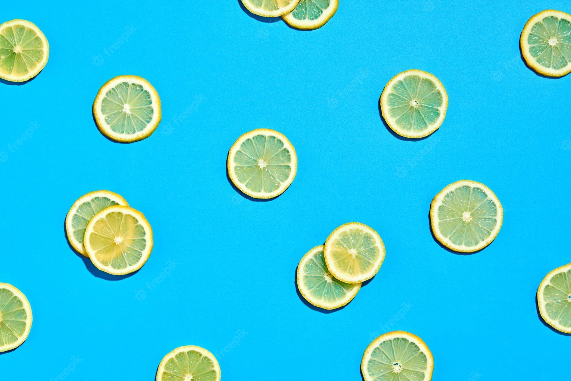 Blue Lemons Wallpapers