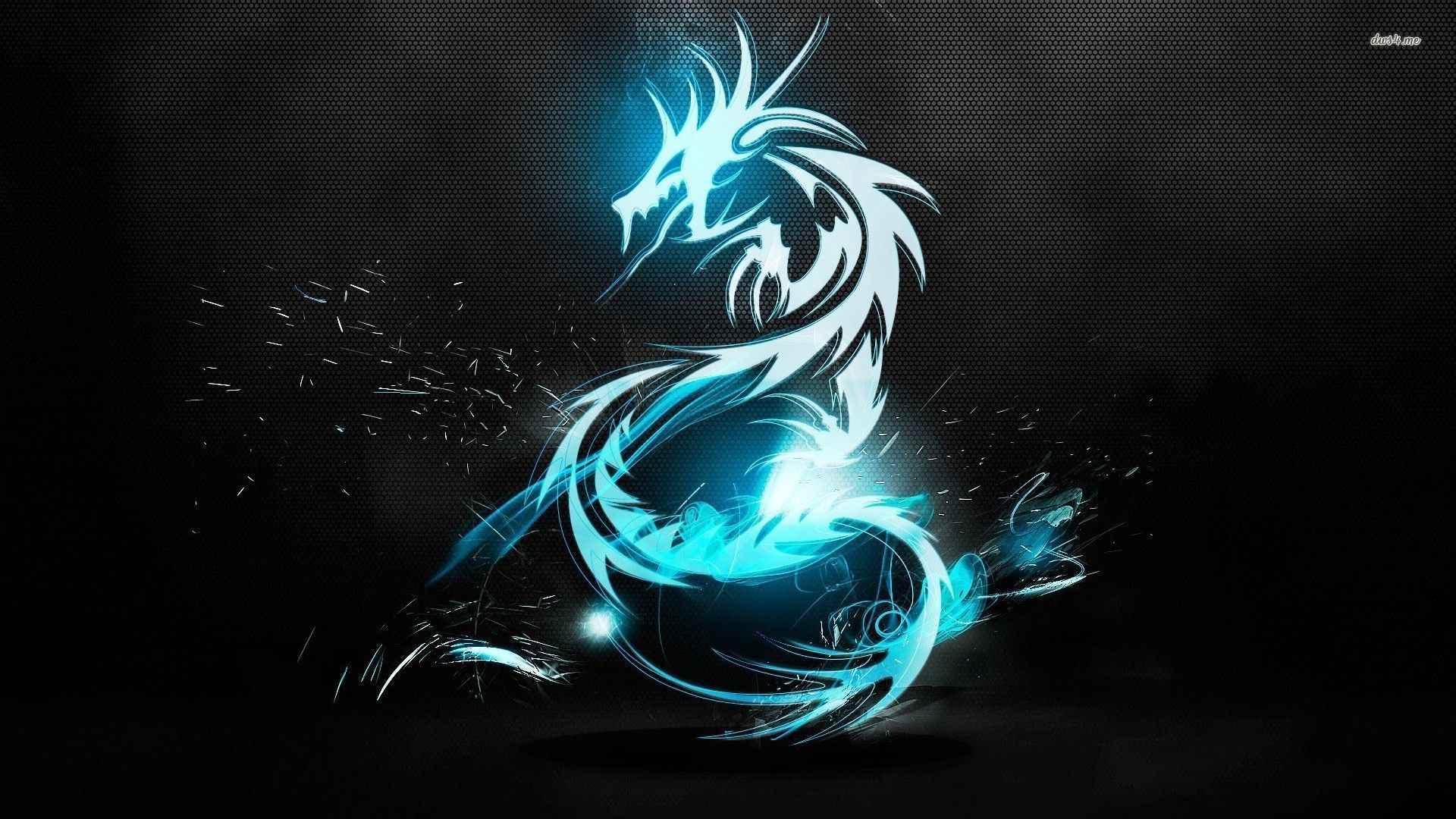 Blue Lightning Dragon Wallpapers