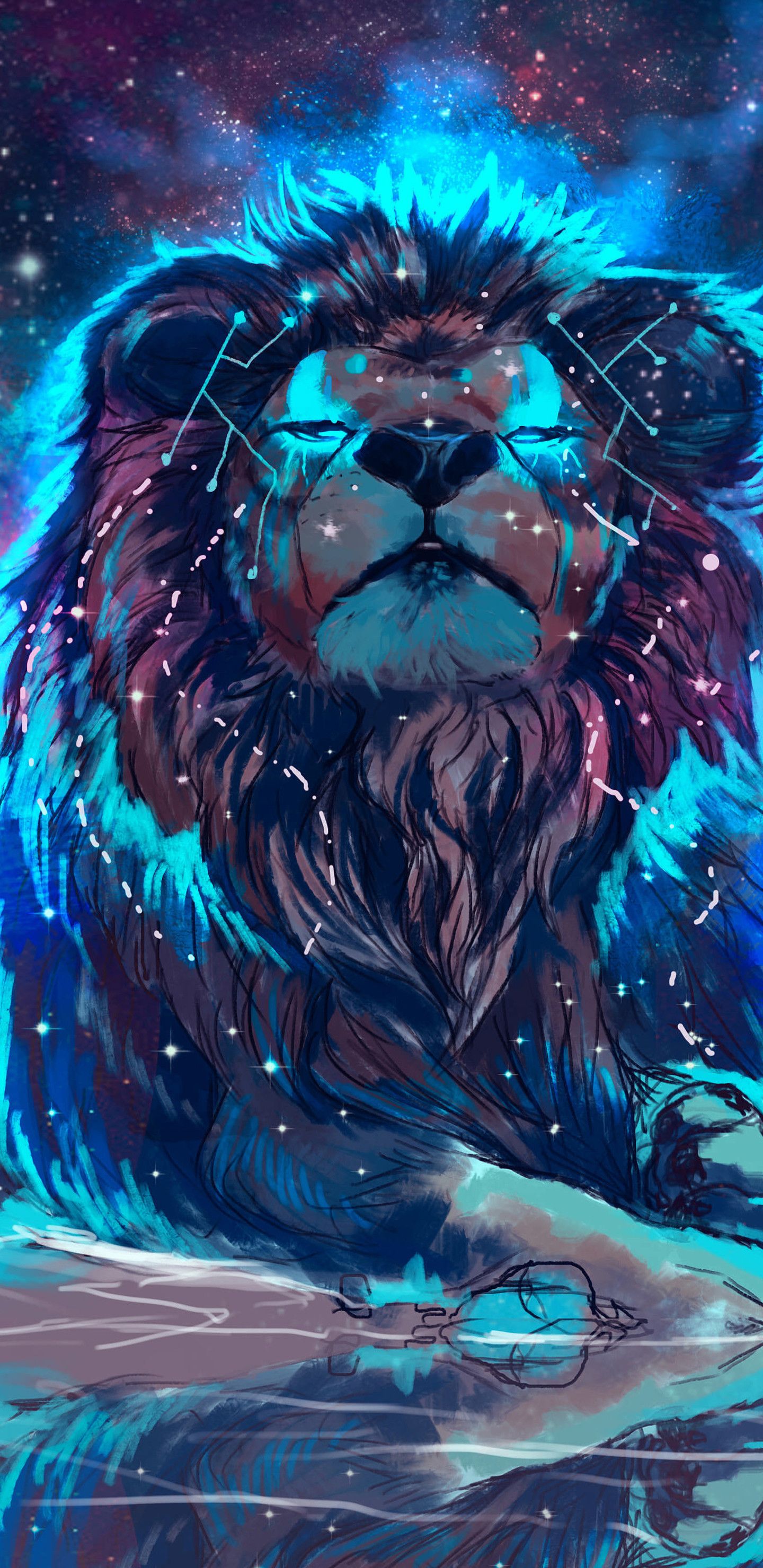 Blue Lion Wallpapers