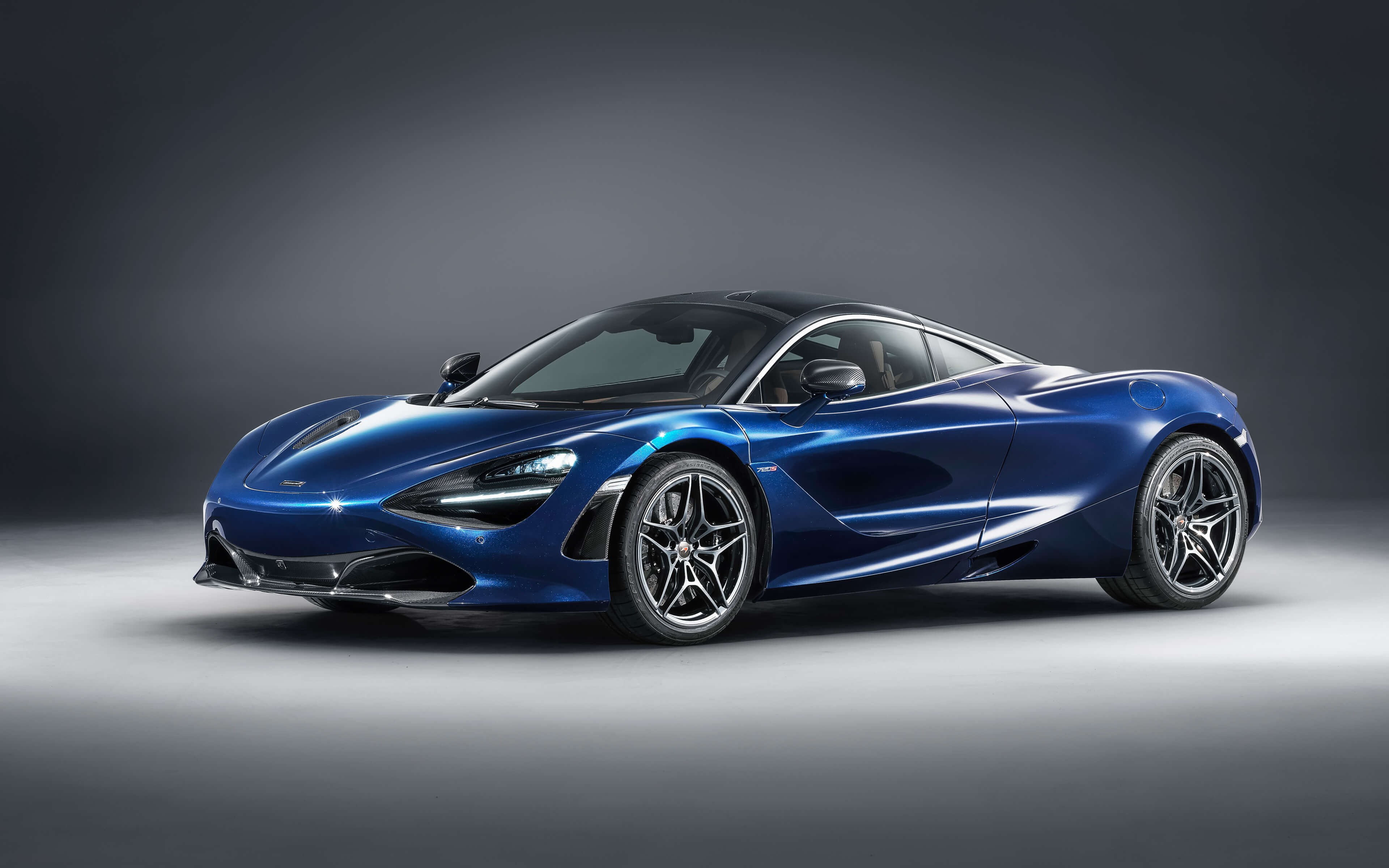 Blue Mclaren Wallpapers