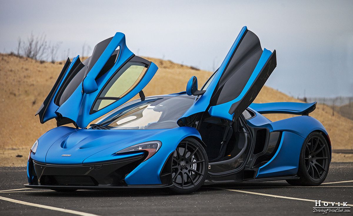 Blue Mclaren Wallpapers