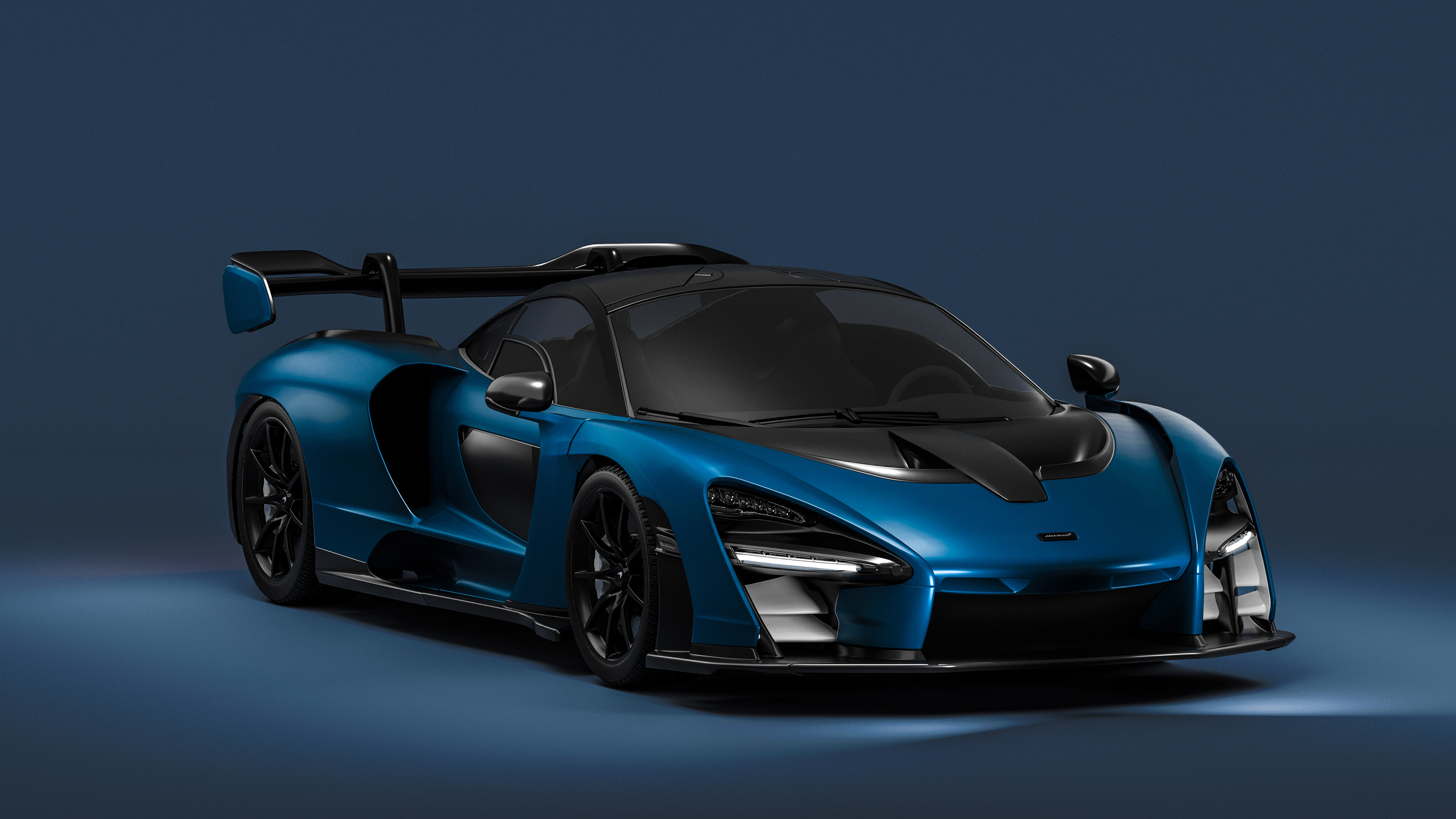 Blue Mclaren Wallpapers