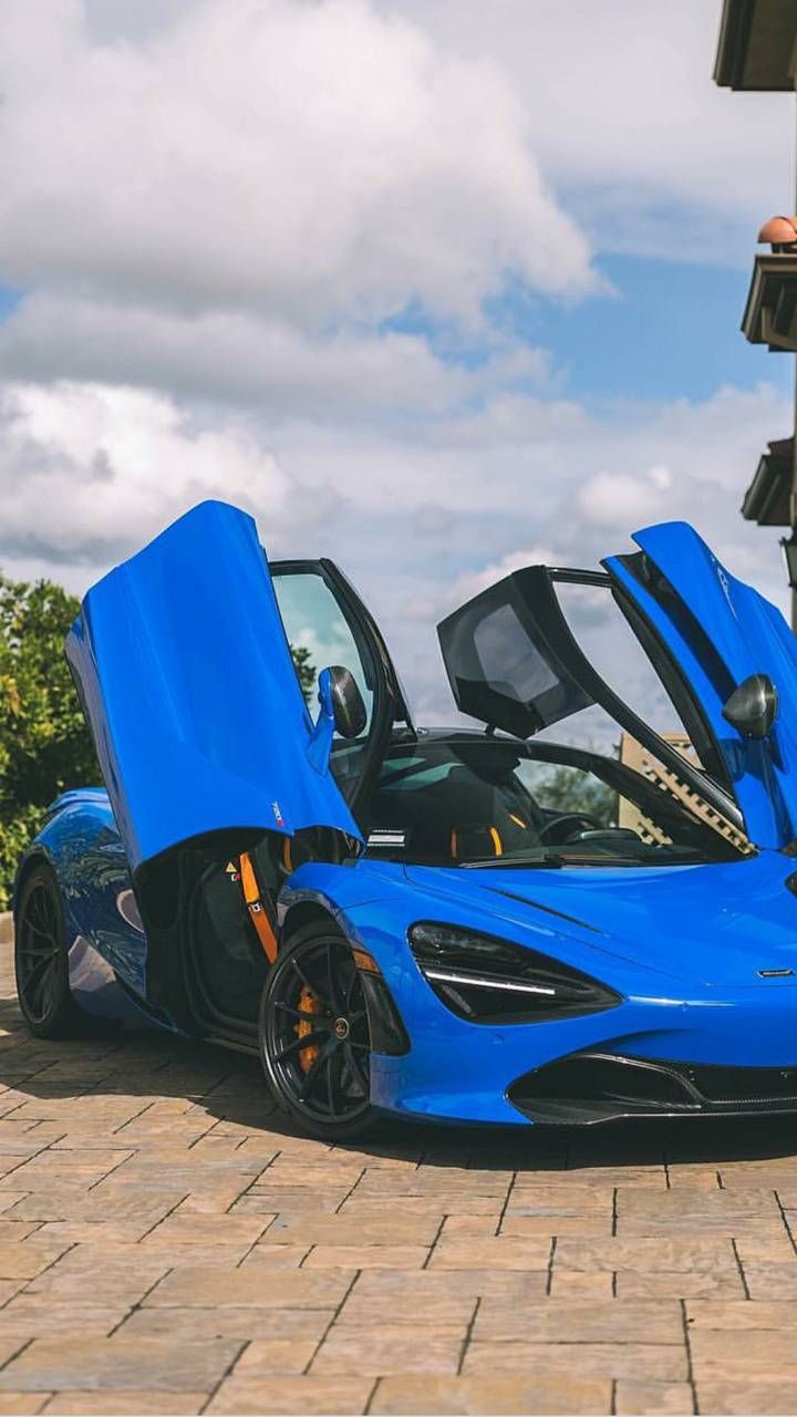 Blue Mclaren Wallpapers