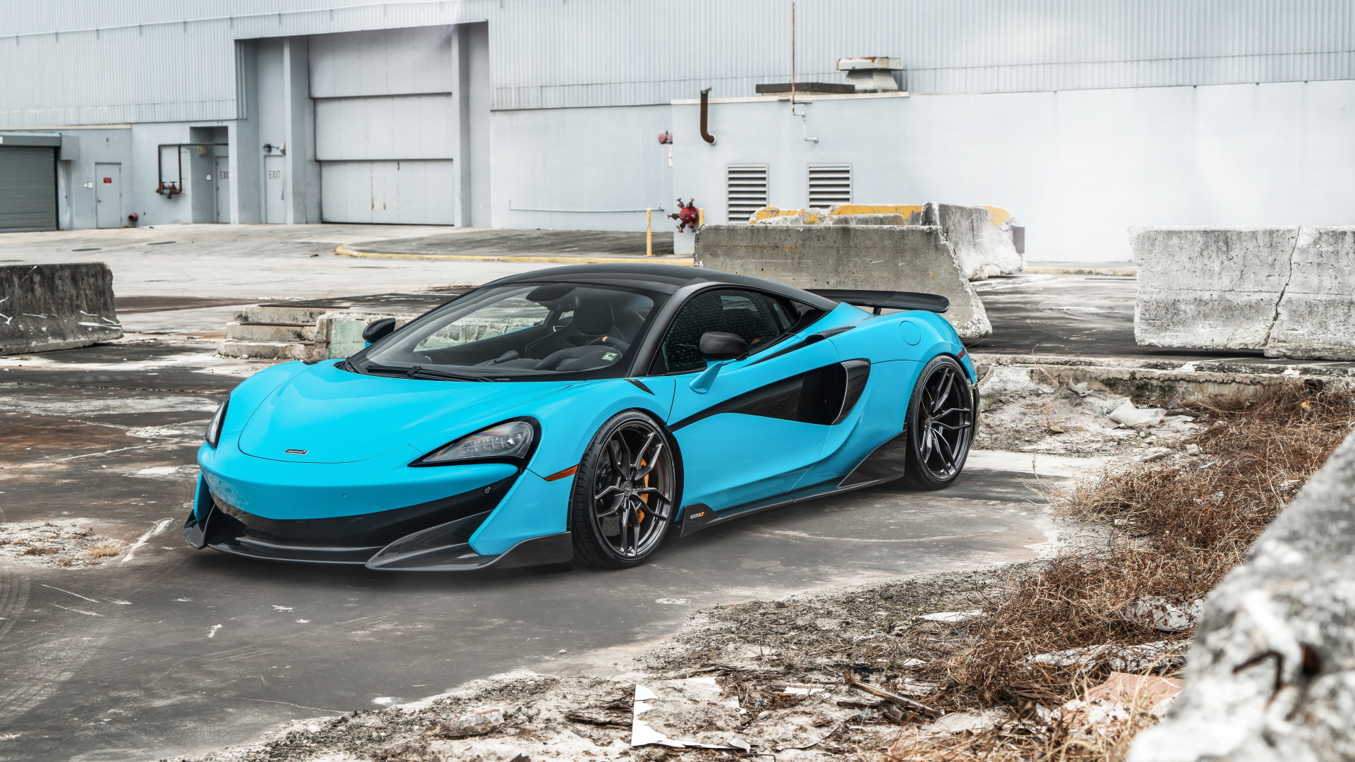 Blue Mclaren Wallpapers