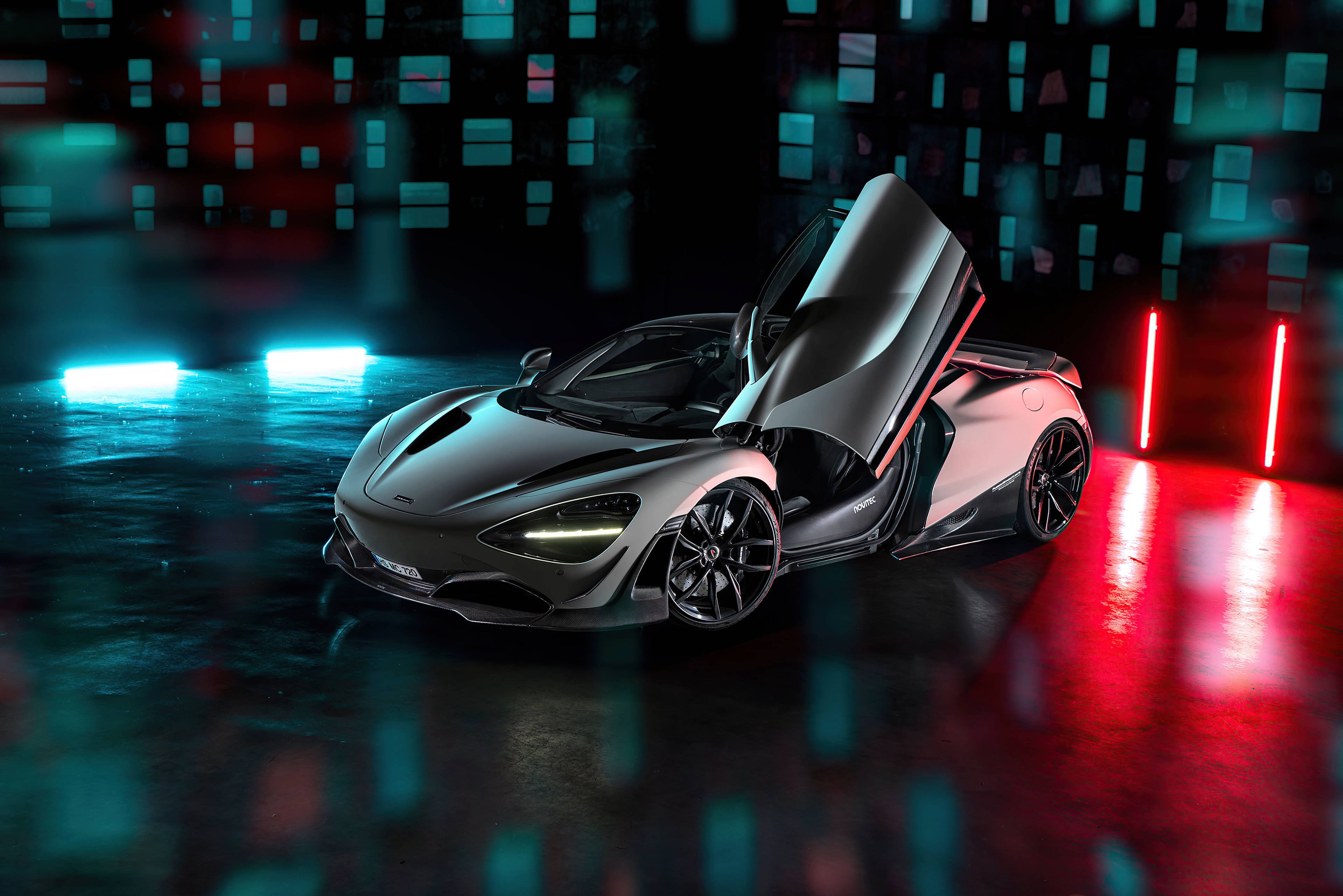 Blue Mclaren Wallpapers