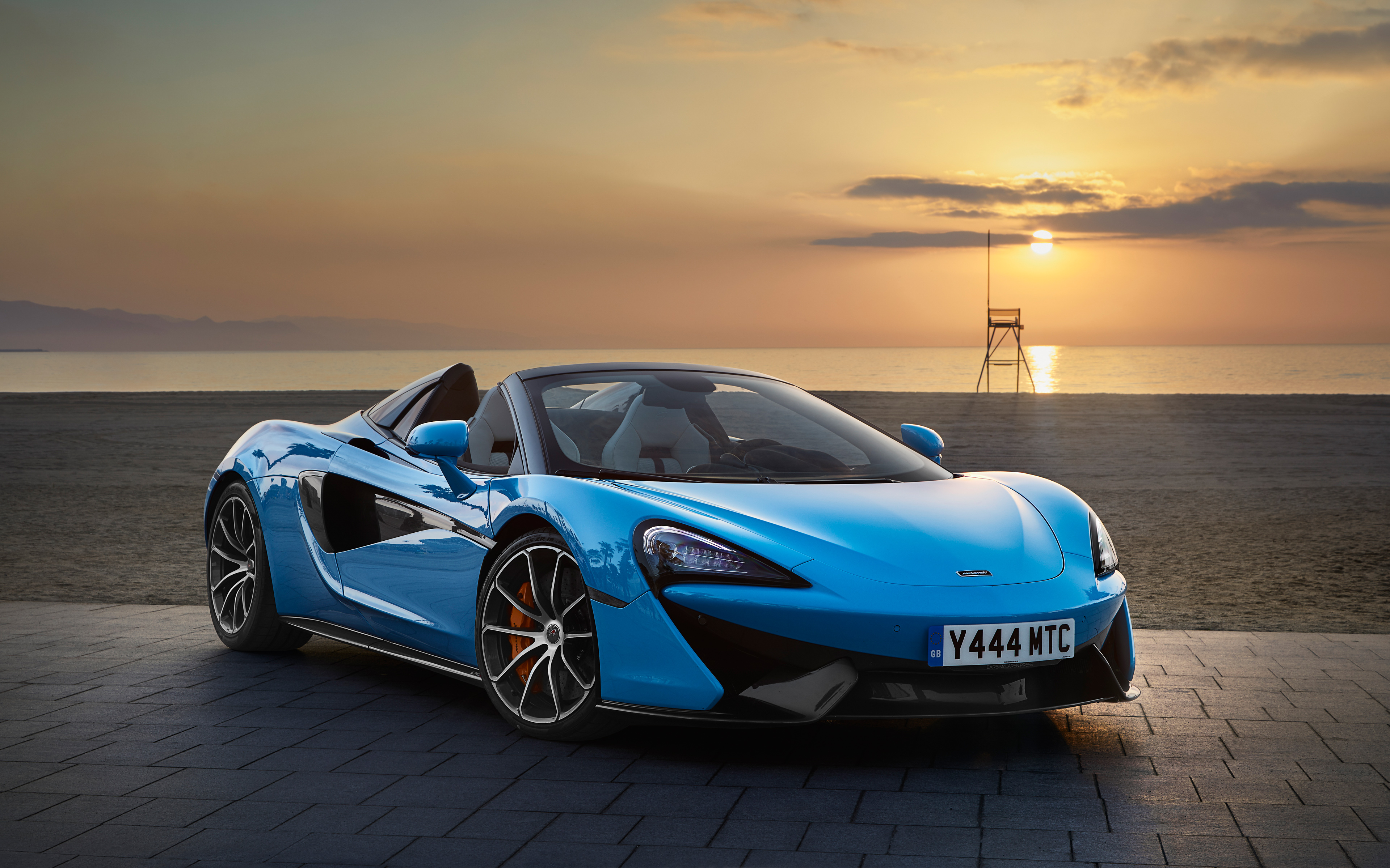 Blue Mclaren Wallpapers