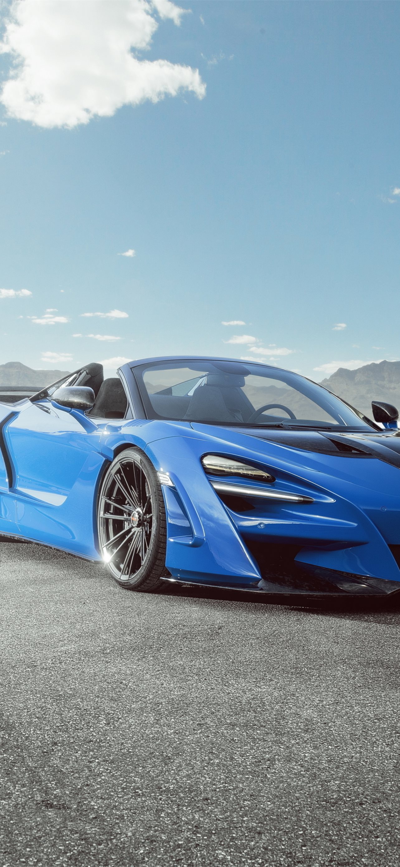 Blue Mclaren Wallpapers