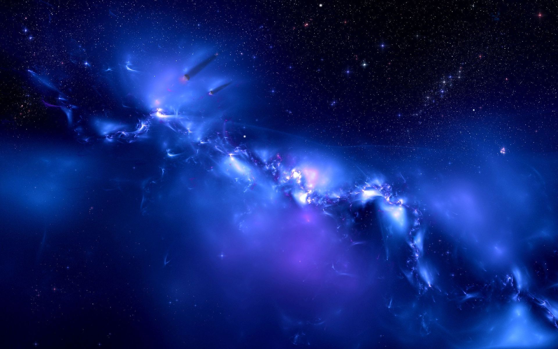 Blue Nebula Wallpapers