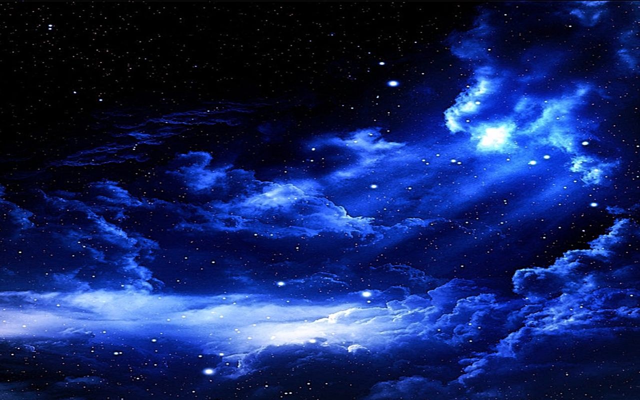 Blue Night Sky Wallpapers