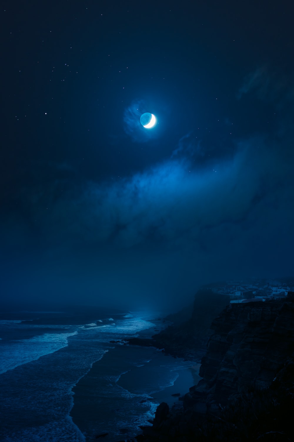 Blue Night Sky Wallpapers