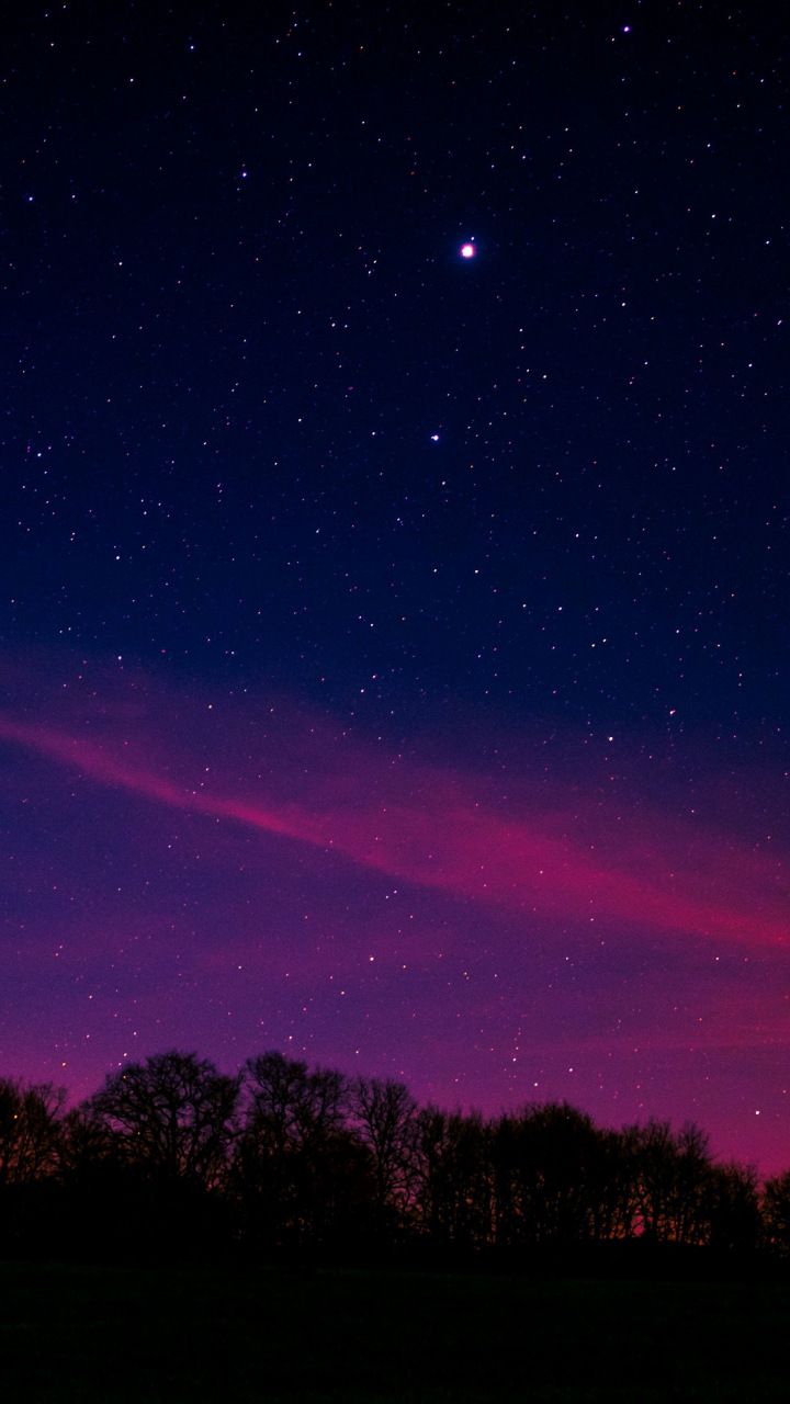 Blue Night Sky Wallpapers