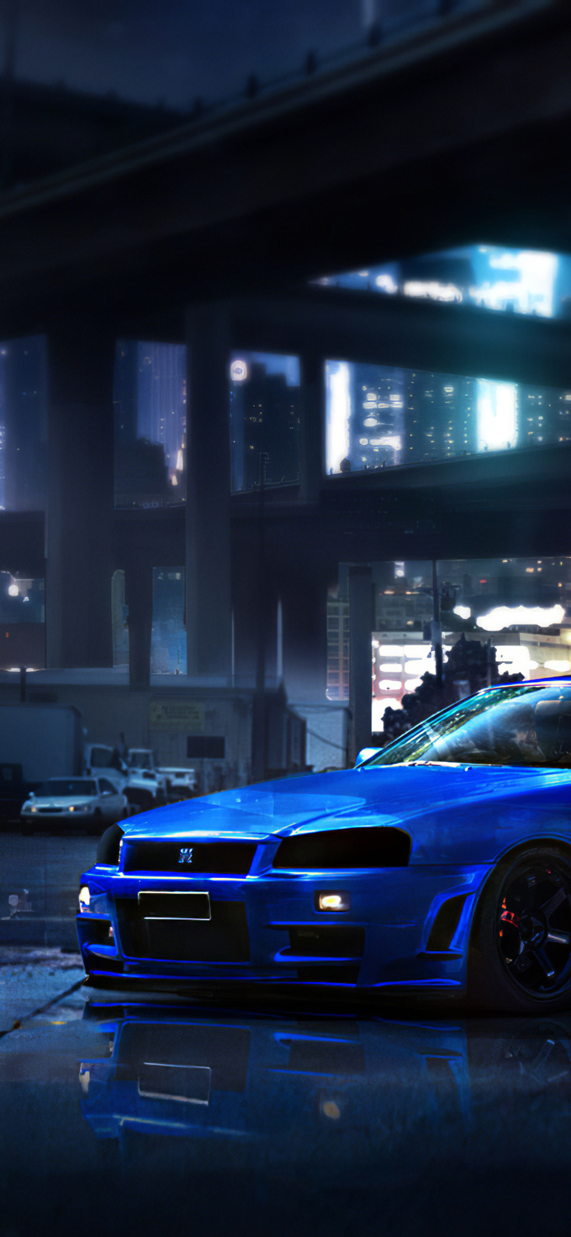 Blue Nissan Gtr Wallpapers