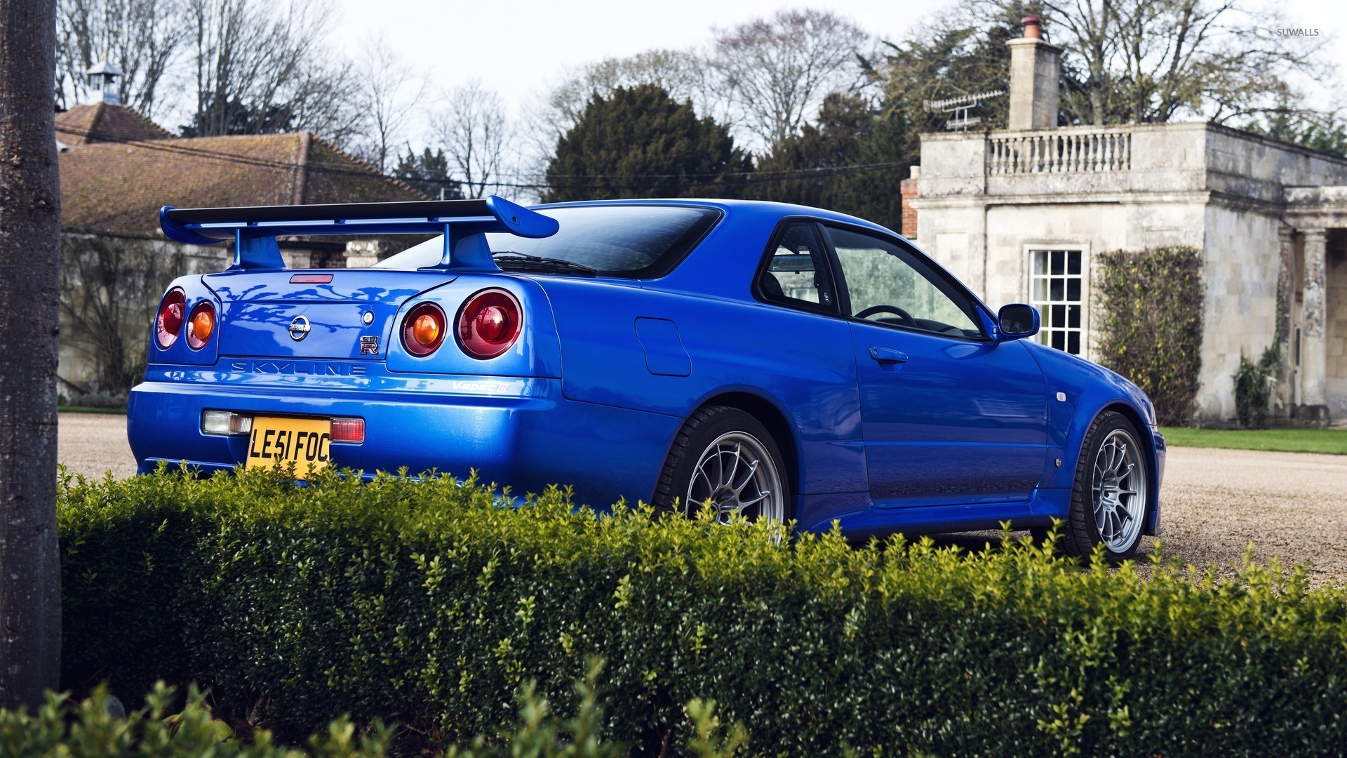 Blue Nissan Gtr Wallpapers