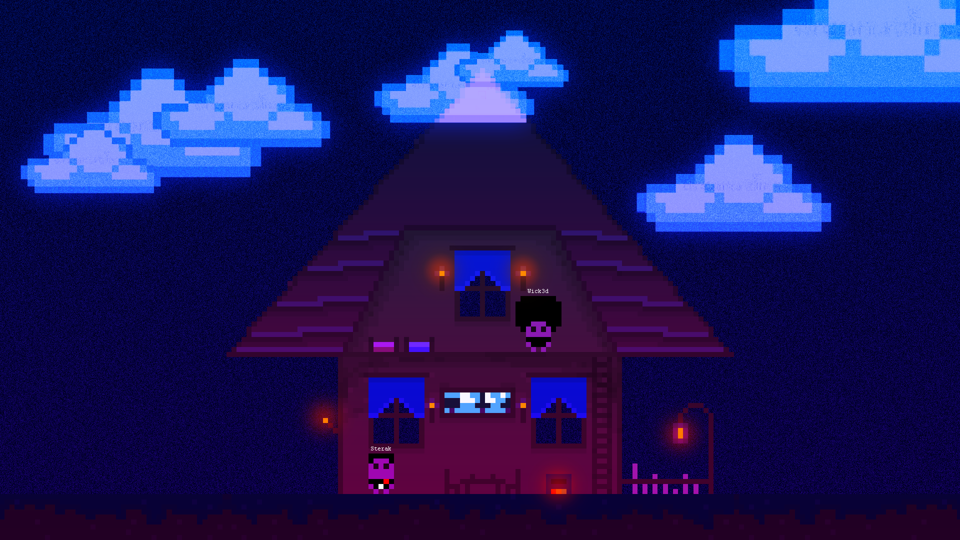 Blue Pixel Art Wallpapers