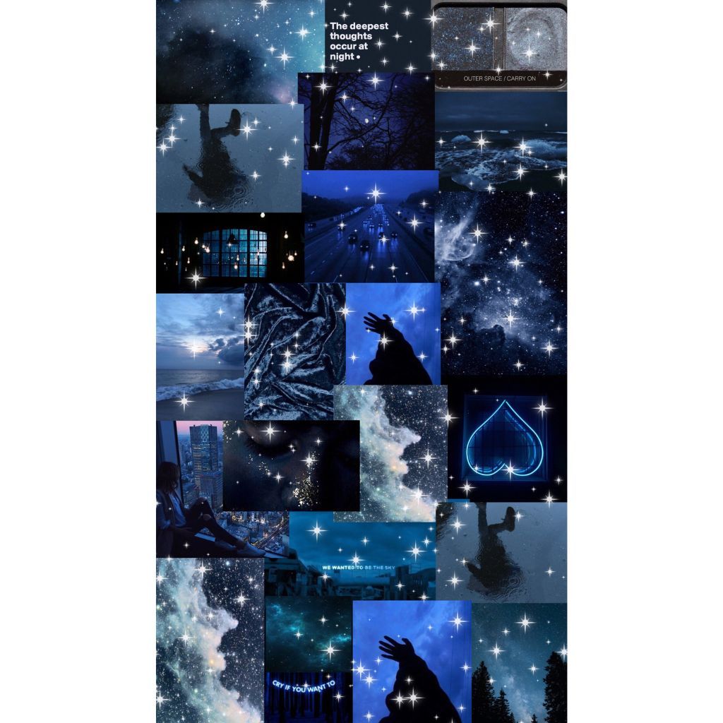 Blue Stars Aesthetic Wallpapers